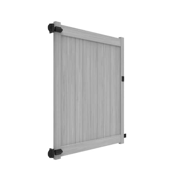 Bryce 5 ft. x 6 ft. Coastal Cedar Vinyl Fence Gate Kit