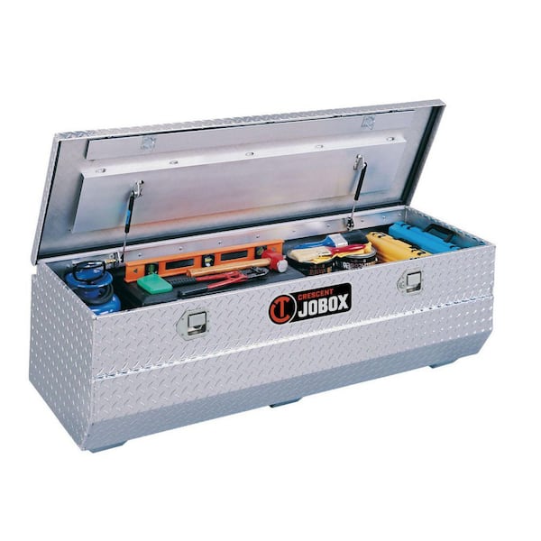 Jobox 59-1/2 in. Diamond Plate Aluminum Full Size Truck Tool Chest