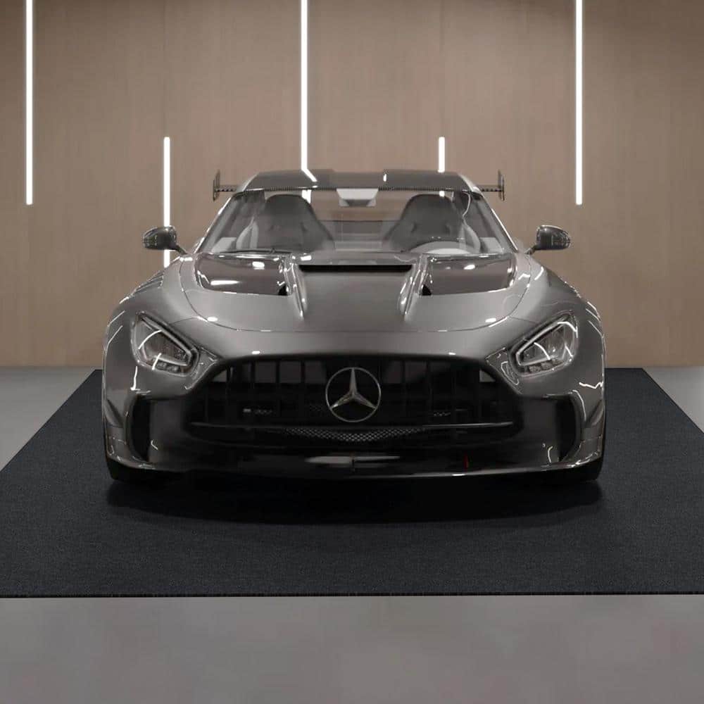 Garage Floor Mat 8.83 ft. W x 22 ft. L Gray-Black Commercial Carpet Garage Flooring Mat with TPE Anti-Leak Backing price history on PriceWatchPro