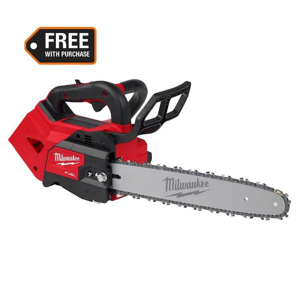 M18 FUEL 14 in. 18V Lithium-Ion Brushless Cordless Battery Top Handle Chainsaw (Tool Only)