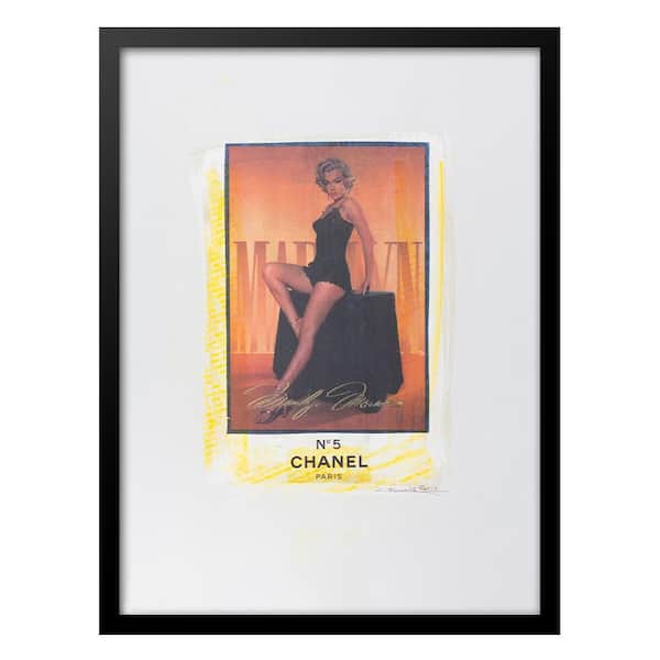 VENICE BEACH Collections Vintage Marilyn Monroe all Legs by Fairchild Paris Framed Graphic Print People Poster Art Print 18 in. x 14 in.