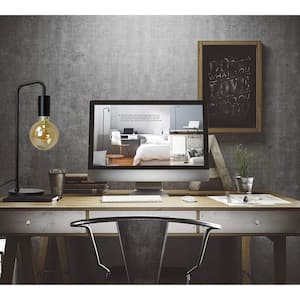 Industrial Desk Lamp, 15.5".100% Metal Lamp, UL Certified Ceramic E26 Socket, Minimalist Design for Home Decoration.