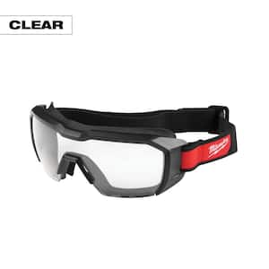 Clear Low Profile Dual Coat Len's Vented Goggles