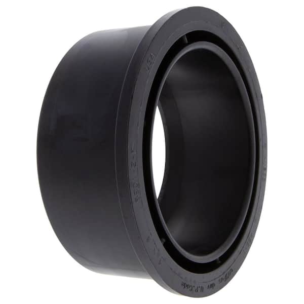NIBCO 4 in. x 3 in. ABS DWV Spigot x Hub Flush Bushing
