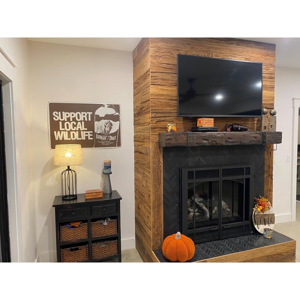1/2 in. x 6 in. x 48 in. Natural Mushroom - Hemlock Wood Square Edge Reclaimed Wood Boards 16 sq. ft. price history on PriceWatchPro