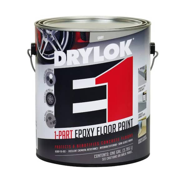 DRYLOK 1 gal. Gray E1 Epoxy Floor Paint