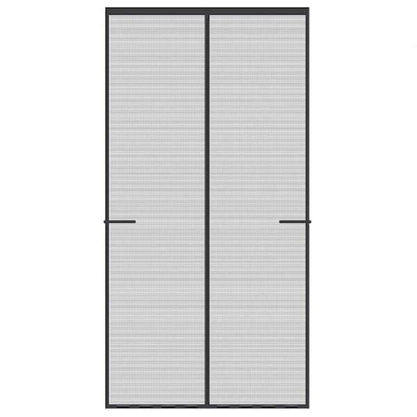 積水ハウス専用スクリーンdoor KIWDZFU 38 in. x 82 in. Universal/Reversible Black Finished