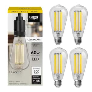 Feit Electric 100-Watt Equivalent ST19 Dimmable Cage Filament
