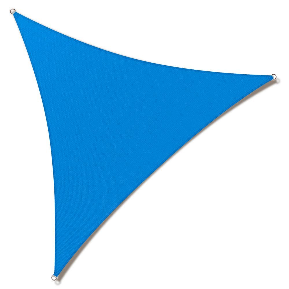 Sun Shade Sail Triangle 22 ft. x 22 ft. x 22 ft. Blue with Winch Kit price history on PriceWatchPro
