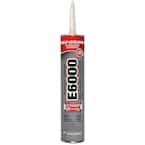 E6000 Glue Clear HV 10.2 oz Cartridge, 12/Case #222011C