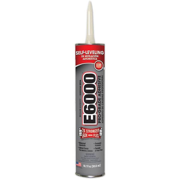 E6000 10.2 fl. oz. Clear Medium Viscosity Cartridge Adhesive (12