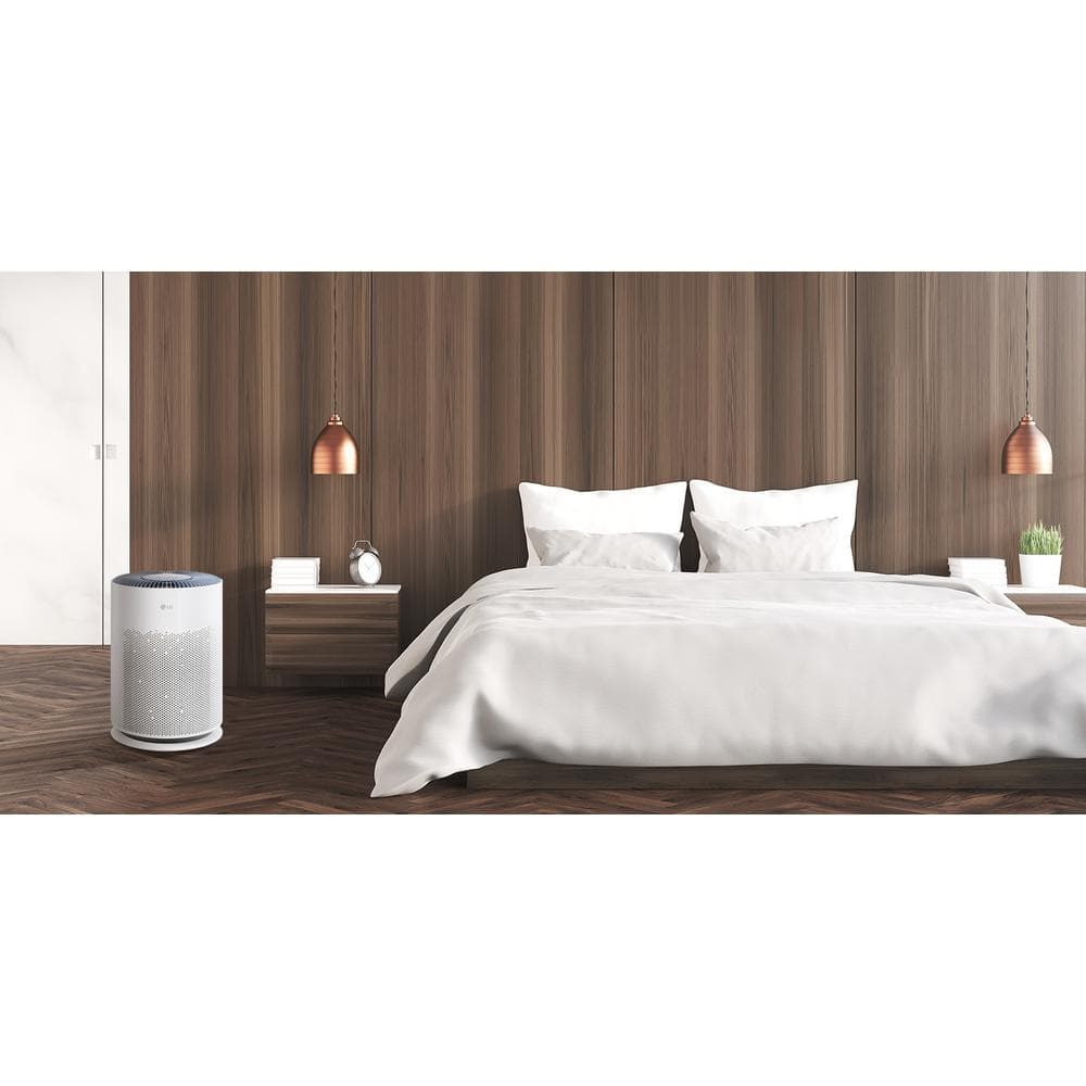 LG PuriCare 360 White NanoFiber True HEPA Air Purifier