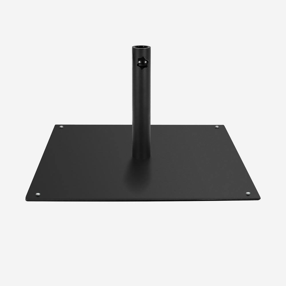 Costway 35 lbs. metal 20 in. Square Patio Umbrella Base Weighted 35 lbs