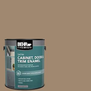 1 gal. #700D-5 Toffee Crunch Satin Enamel Interior/Exterior Cabinet, Door & Trim Paint