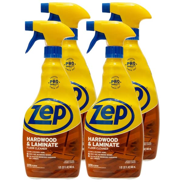 ZEP 32 oz. Hardwood and Laminate Cleaner (Case of 4)