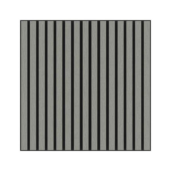 Falkirk Irvine 4/5 in. x 2 ft. x 2 ft. Grey MDF Decorative Wall Paneling 2-Pack