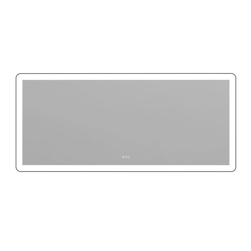 32 in. W x 72 in. H Rectangular Framed Anti-Fog LED Light Wall Bathroom Vanity Mirror Front Light price history on PriceWatchPro