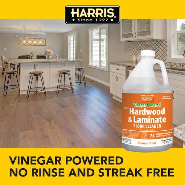 Harris 128 Oz Vinegar Powered Hardwood