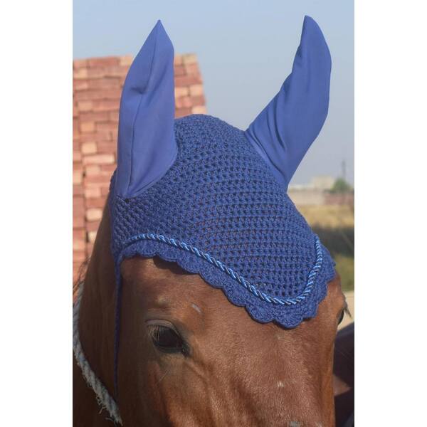ITOPFOX Horse Ear Fly Bonnet Net Hat Hood Mask Veil Full ITOPFOX Horse Ear Fly Bonnet Net Hat Hood Mask Veil Full