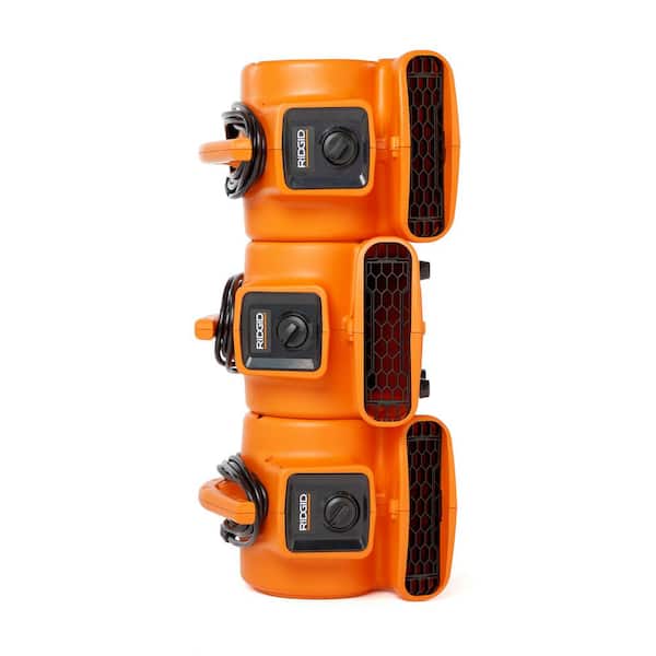 RIDGID 600 CFM 3-Speed, 3-Positions AM2265 Air Mover Blower Fan