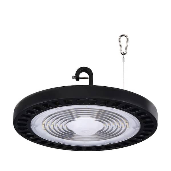 HALCO LIGHTING TECHNOLOGIES ProLED Essential Round Highbay 100W 5000K Univeral Voltage 120-277VAC 0-10V Dimming Black