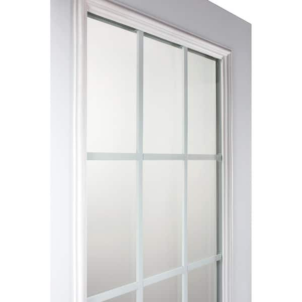 MMI DOOR TRUfit Patio 72-in x 80-in Dual-pane Grilles Between The