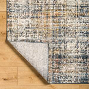 Beckham Taupe Checkered 2 ft. x 3 ft. Indoor Area Rug
