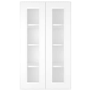 24-in W X 12-in D X 42-in H in Traditional White Plywood Ready to Assemble Wall kitchen Cabinet