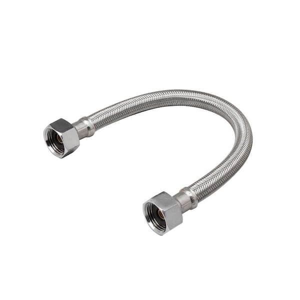 ProLine Series 1/2 in. FIP x 1/2 in. FIP x 30 in. Stainless-Steel Braided Faucet Supply Line