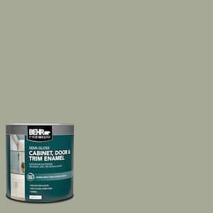 1 qt. #PPU10-16 Simply Sage Semi-Gloss Enamel Interior/Exterior Cabinet, Door & Trim Paint