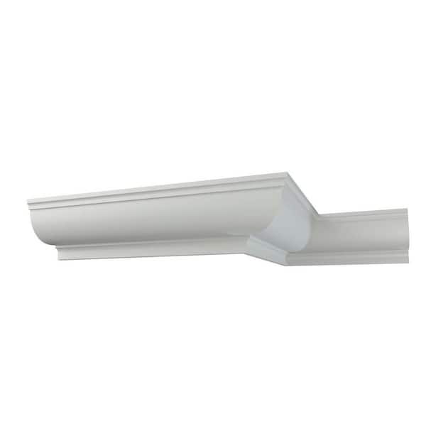 Enoch 4 in. D x 5.625 in. W x 96 in. L Polyurethane Crown Moulding