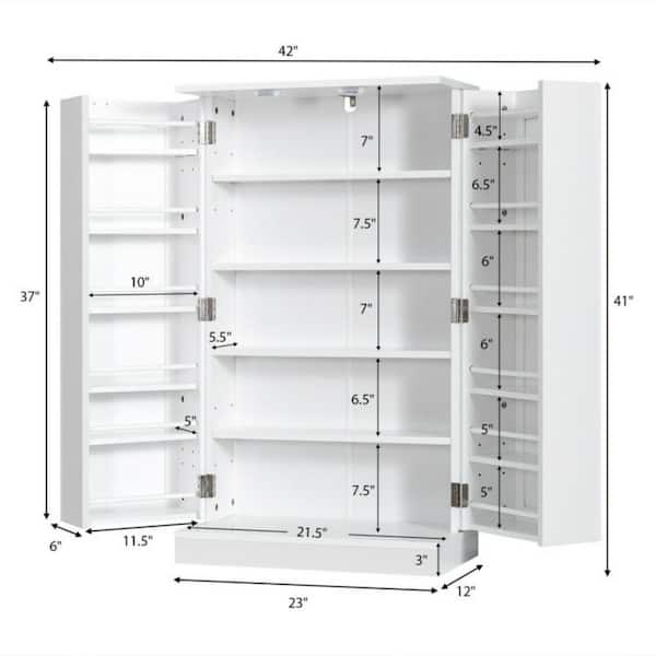 https://images.thdstatic.com/productImages/4e451516-c855-452f-8ed4-dcc25d23dbe4/svn/white-bunpeony-pantry-organizers-zmct113-w-1d_600.jpg