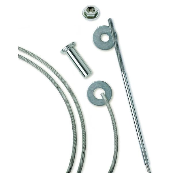 Unbranded 10 ft. Stainless Steel Cable Assembly Kit for Cable Railing System