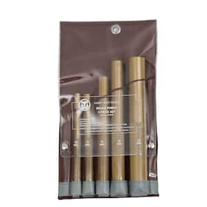 5-Piece Brass Punch Set