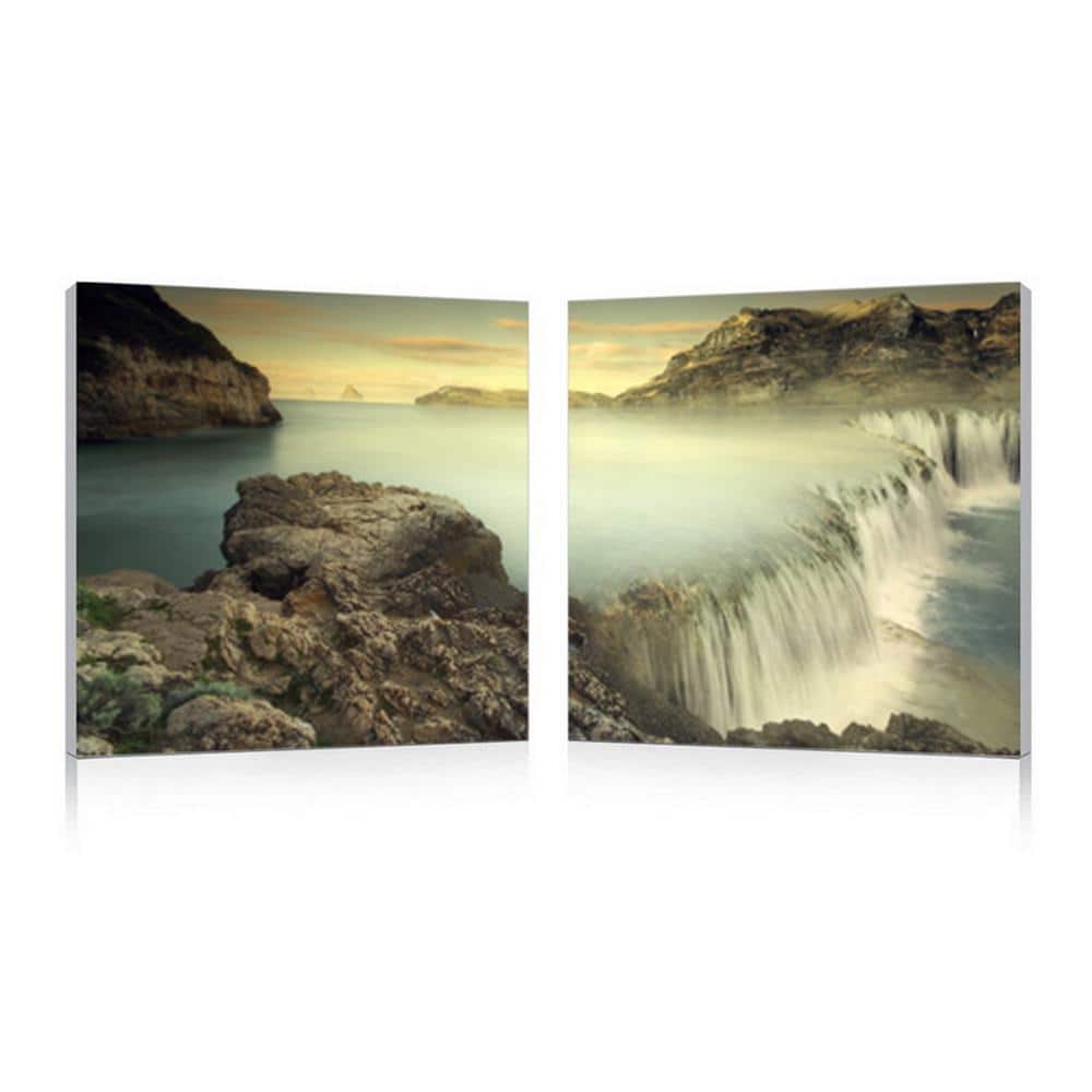Unbridled Power 20" Square Canvas Diptych Print