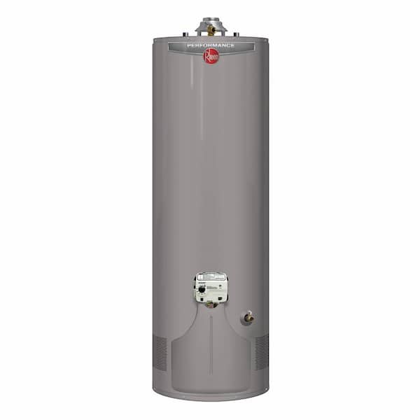 Rheem Performance 40 Gal. Tall 6-Year 38,000 BTU Ultra Low NOx (ULN) Natural Gas Tank Water Heater with Top T and P Valve