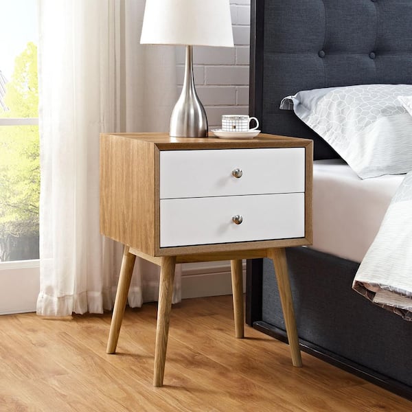 MODWAY Dispatch Natural White Nightstand