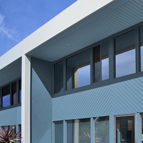 5 gal. #MQ5-56 Empire Blue Satin Exterior Paint