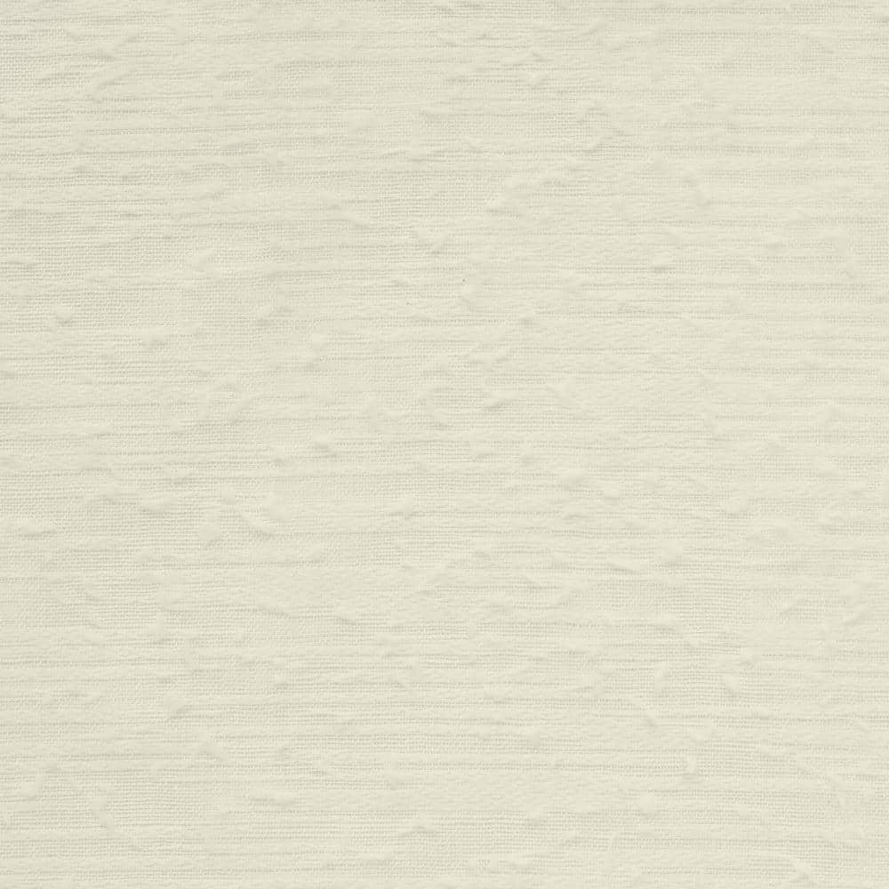 Off-White Sheer Grommet Top Polyester Curtain Panel
