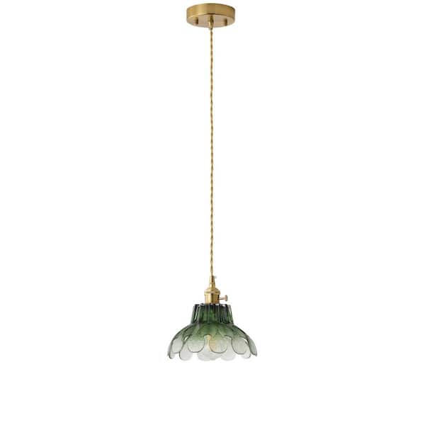 aiwen 40-Watt 8.19 in. 1-Light Vintage Pendant Light Industrial