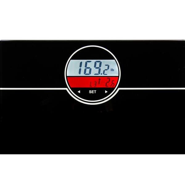 WW Body Analysis Scale with Jumbo 2.6 Round Backlit Display