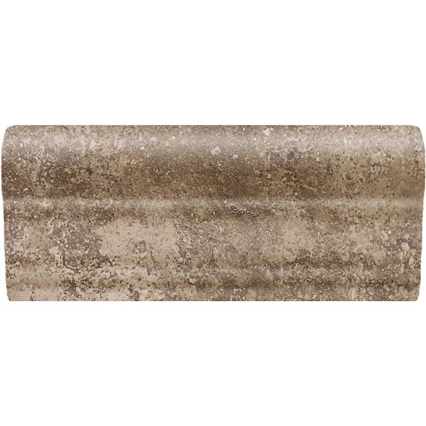 Daltile Santa Barbara Pacific Sand 2 in. x 6 in. Ceramic Chair Rail Wall Tile (0.0833 sq. ft. / piece)