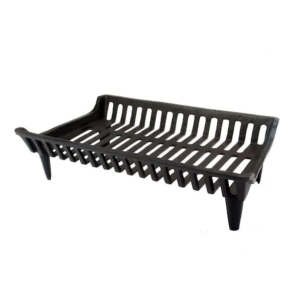 Liberty Foundry 27 in. Cast Iron Fireplace Grate with 4 in. Legs
