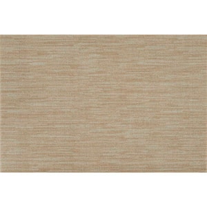 Perfect Breeze - Brush - Brown 13.2 ft. 35.39 oz. Nylon Texture Installed Carpet
