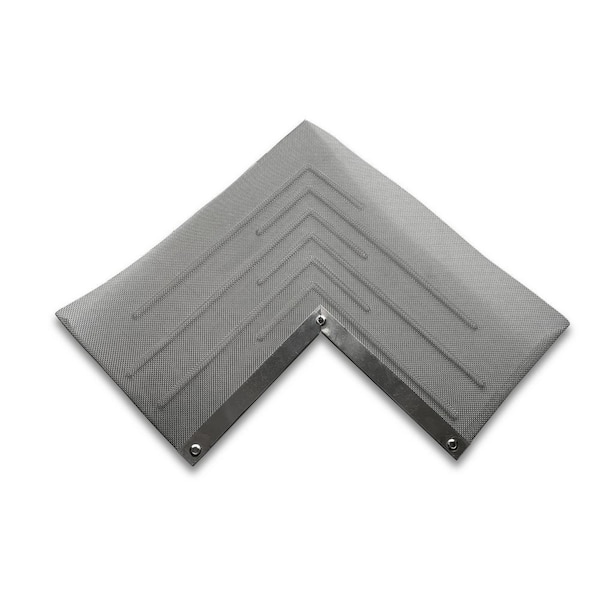 Best-1 Gutter Guards 6 in. x 6 in. Aluminum Inside Mitre with Stainless  Steel Micro Mesh (5-Pack) KB1IMAL-5 - The Home Depot