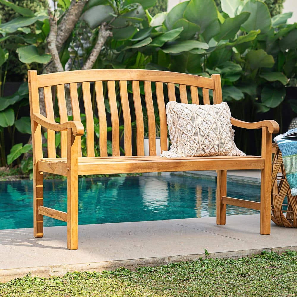 Cambridge Casual Cambridge Casual Colton Teak Wood Outdoor Bench
