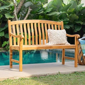 Cambridge Casual Colton Teak Wood Outdoor Bench