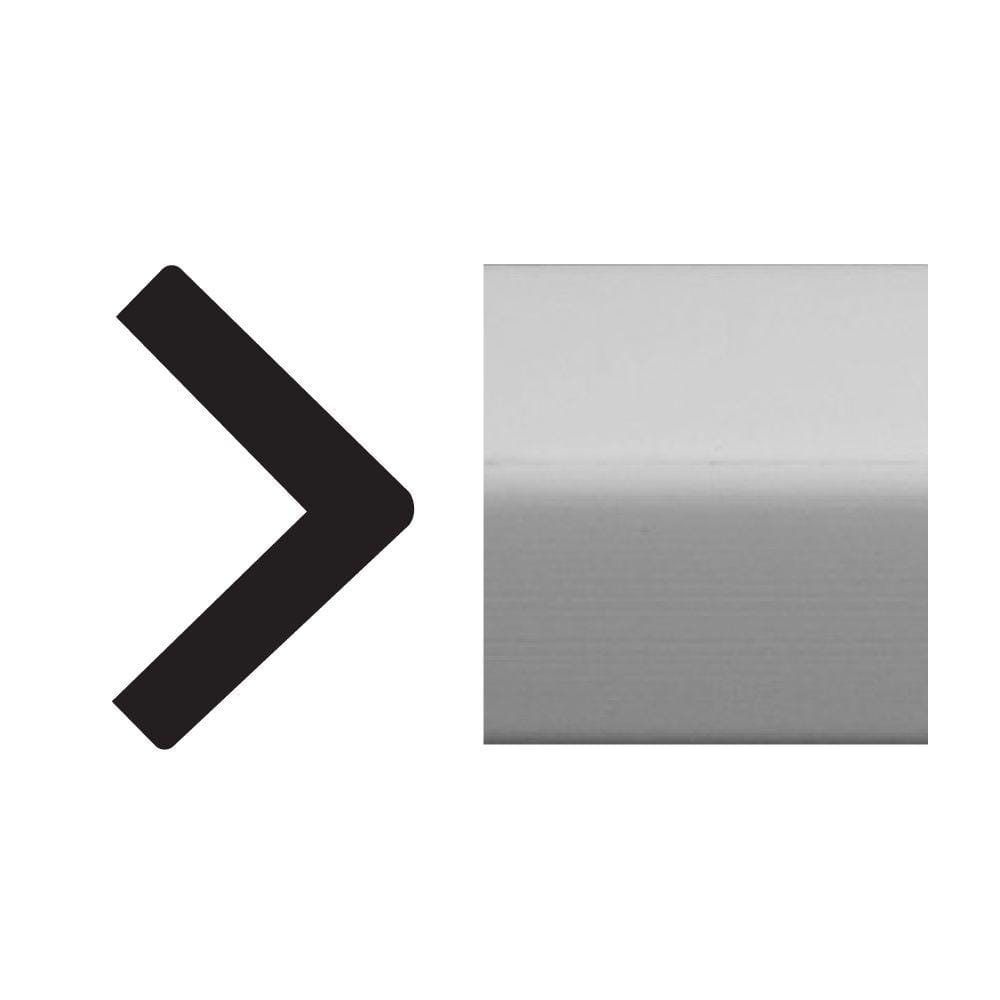 UPC 070673852817 product image for 6577 11/16 in. x 11/16in. x 8 ft. PVC Composite White Outside Corner Molding | upcitemdb.com