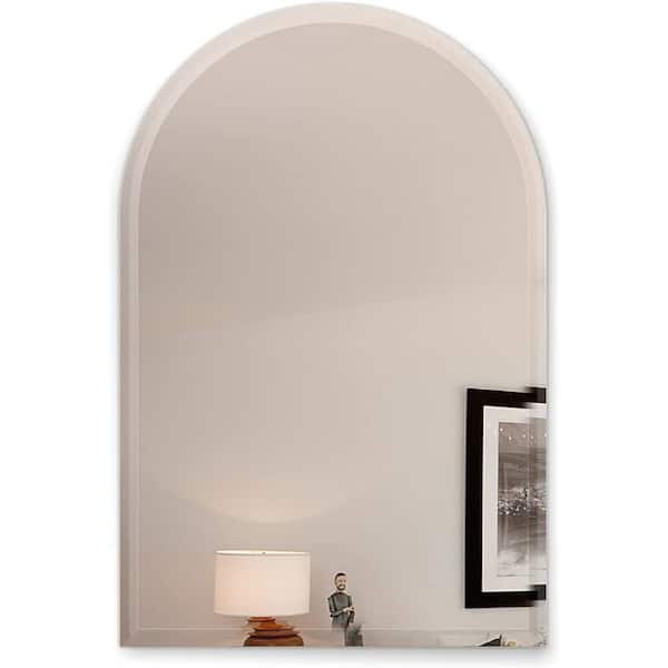Fab Glass and Mirror Medium Arch Hooks Mirror (30 in. H x 18 in. W)