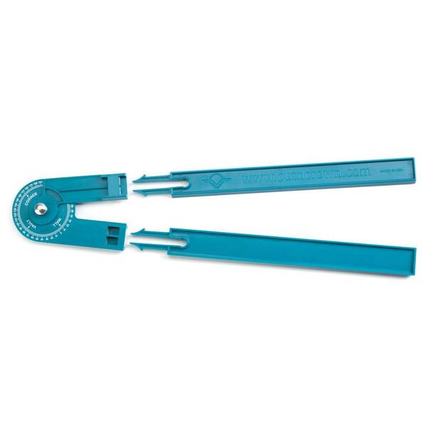 Cut-N-Crown Protractor Plus Angle Finder